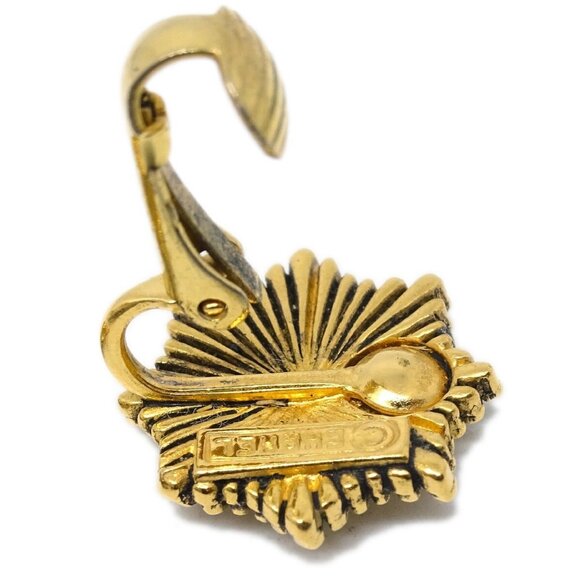Chanel Earrings Clip-On Gold 2194 - Picture 4 of 4